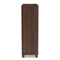 Carrie Walnut Finished Wood Wine Storage Cabinet Walnut - Baxton Studio 13 Carrie Walnut Finished Wood Wine Storage Cabinet Walnut - Baxton Studio -Restaurant Furniture Store GUEST ae65592b 8ca0 46aa 96a4 2585006011bd