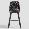 Geller Modern Counter Height Barstool In Botanical Grant Floral Ink - Threshold™ -Restaurant Furniture Store GUEST afbb873d 526c 4165 abc4 c8f22ce21d8b