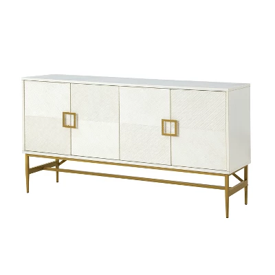 Baptiste 65'' Wide Moden Storage Sideboard With Carved Details| KARAT HOME 12 Baptiste 65'' Wide Moden Storage Sideboard With Carved Details| KARAT HOME - Image 10