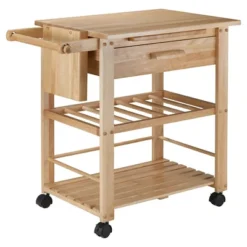 Finland Kitchen Cart Wood/Natural - Winsome -Restaurant Furniture Store GUEST b053f04c 71e4 426e a910 c3d71c955472