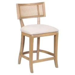 Roben Woven Cane Back Counter Height Barstools - HOMES: Inside + Out -Restaurant Furniture Store GUEST b084cdc7 a39f 4034 a85f ffb3ff935a1d
