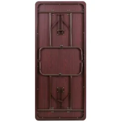 Flash Furniture 6-Foot High Pressure Mahogany Laminate Folding Banquet Table 16 Flash Furniture 6-Foot High Pressure Mahogany Laminate Folding Banquet Table -Restaurant Furniture Store GUEST b085ecf6 f126 424b 9604 ed1967c12821