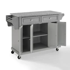 Solid Granite Top Kitchen Cart/Island Vintage Gray - Crosley -Restaurant Furniture Store GUEST b18f80e1 f237 4dc5 a78f f74c8cb734b4