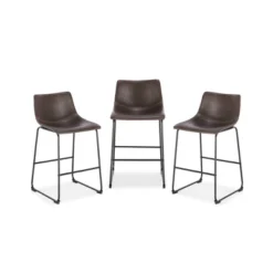Set Of 3 Lakewood Counter Height Barstool - Poly & Bark -Restaurant Furniture Store GUEST b2632113 e19d 41a3 a4a0 9a5be47b6811