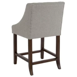 Merrick Lane Taylorsville 24 Inch Counter Height Stool With Nailhead Trim -Restaurant Furniture Store GUEST b46921f0 c506 4285 988e d5d5269b2f72