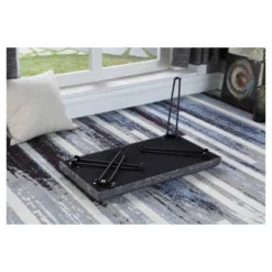 Backless Seat With Foldable Legs - Old World Gray - Ore International -Restaurant Furniture Store GUEST b561973f cfbb 43ed 9226 b2fb8dcd53ba