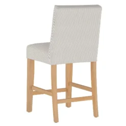 Kendra Slipcover Counter Height Barstool Oxford Stripe Taupe - Skyline Furniture 9 Kendra Slipcover Counter Height Barstool Oxford Stripe Taupe - Skyline Furniture -Restaurant Furniture Store GUEST b5740103 294c 4f39 ae8f 8cf74be8096d