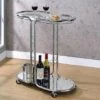 Kentrik Glass Top Serving Cart Chrome - MiBasics 2 Kentrik Glass Top Serving Cart Chrome - MiBasics -Restaurant Furniture Store GUEST b5a7a727 6514 46a5 8258 8e6583803852
