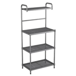 Costway 4-Tier Baker's Rack Microwave Oven Stand Shelves Kitchen Storage Rack Organizer 17 Costway 4-Tier Baker's Rack Microwave Oven Stand Shelves Kitchen Storage Rack Organizer -Restaurant Furniture Store GUEST b5c7edc5 ebbd 4118 9003 36dc761e1205