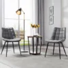 Yaheetech Set Of 2 Dining Kitchen Chairs With Backrest For Kitchen, Gray -Restaurant Furniture Store GUEST b7620e9e 4748 475f 8549 454be4a71343