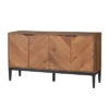 Hargapas 55" Morden 4 Door Storage Sideboard With Metal Legs | KARAT HOME -Restaurant Furniture Store GUEST b7c10855 dcc2 4598 b94c 0bda7dced800