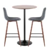 3pc Pebble Mid-Century Modern Dining Set - LumiSource -Restaurant Furniture Store GUEST b7c36cc8 9bdc 4612 823f 21aa0ca31caf