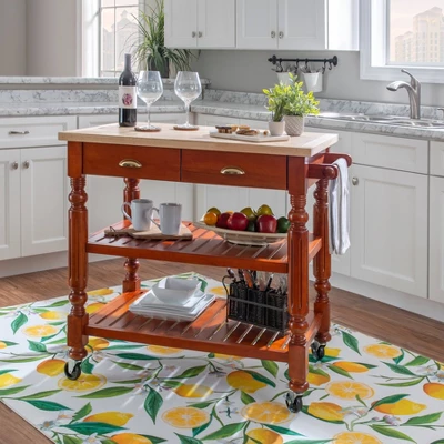Barker Kitchen Cart And Islands - Linon 9 Barker Kitchen Cart And Islands - Linon - Image 7