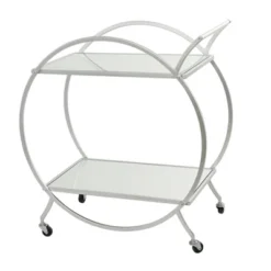 Contemporary Glam Metal Bar Cart - Olivia & May 25 Contemporary Glam Metal Bar Cart - Olivia & May -Restaurant Furniture Store GUEST baedd920 4ebd 42d0 8552 f19a34fb743d