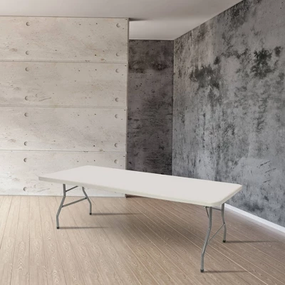 30"x96" Heavy Duty Folding Banquet Table Speckled Gray - Hampden Furnishings 6 30"x96" Heavy Duty Folding Banquet Table Speckled Gray - Hampden Furnishings - Image 4