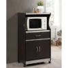 Microwave Kitchen Cart In Chocolate Gray - Hodedah -Restaurant Furniture Store GUEST bcdca85b 0e14 4dd6 ad81 1369f51aaad0