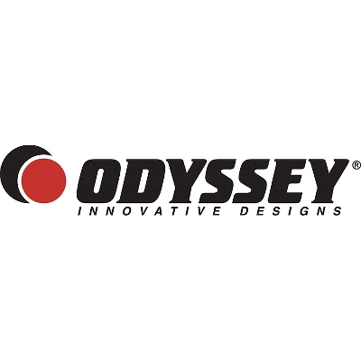 Odyssey 60" Wide X 20" Deep Multipurpose Foldable Work Surface Carpeted DJ Table With Height Adjusting Legs, Cable Port Hole, And Handle, Black 5 Odyssey 60" Wide X 20" Deep Multipurpose Foldable Work Surface Carpeted DJ Table With Height Adjusting Legs, Cable Port Hole, And Handle, Black - Image 3