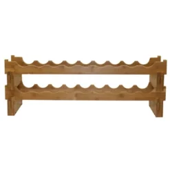 Oceanstar 18-Bottle Stackable Wine Rack