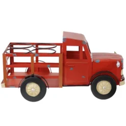 Sunnydaze Decor Sunnydaze Rustic Truck Metal Wine Rack - Red 17 Sunnydaze Decor Sunnydaze Rustic Truck Metal Wine Rack - Red -Restaurant Furniture Store GUEST bf14f48a bf8e 485a bd1c 1ecaec9ba97e