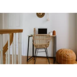 2pk Balka Rattan Dining Chair With Armrests Rattan/Black - South Shore -Restaurant Furniture Store GUEST bf6b5a3f 9010 4de9 800e d28f0a051df3