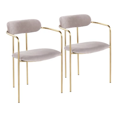 Set Of 2 Demi Contemporary Chair - LumiSource 16 Set Of 2 Demi Contemporary Chair - LumiSource - Image 14