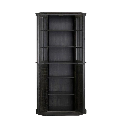 Enclosed Corner Cabinet - Home Source 4 Enclosed Corner Cabinet - Home Source - Image 2