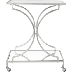 Ignatius Bar Cart - Safavieh -Restaurant Furniture Store GUEST c14b3443 8b4c 4c87 9ceb af7596593cb3