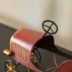 Vintiquewise Metal Figurine Car Shaped Vintage Wine Single Bottle Holder Stand Rack -Restaurant Furniture Store GUEST c1716afd fd59 447b 8b06 7abb93b48503