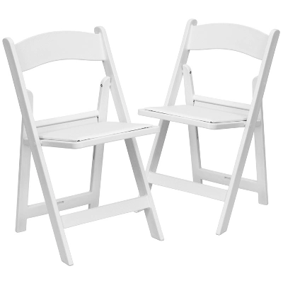 Emma And Oliver 2 Pack Wedding Party Event Resin Folding Chair With Vinyl Padded Seat 14 Emma And Oliver 2 Pack Wedding Party Event Resin Folding Chair With Vinyl Padded Seat - Image 12