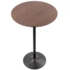 Pebble Mid-Century Modern Bar Height Table Walnut/Black - LumiSource 2 Pebble Mid-Century Modern Bar Height Table Walnut/Black - LumiSource -Restaurant Furniture Store GUEST c21ccfb7 752f 442c b04d 5b46352f13d3