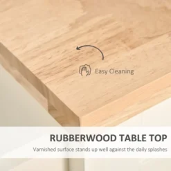 HOMCOM 43" Rolling Kitchen Island, Kitchen Storage Cart On Wheels With Sliding Doors, Cabinet, 2 Drawers, And Towel Rack, Cream White -Restaurant Furniture Store GUEST c281bcb5 1f75 45e0 84e7 b3fa58d49e55