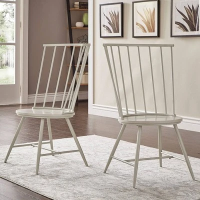 Set Of 2 Irelyn High Back Windsor Classic Dining Chairs - Inspire Q 3 Set Of 2 Irelyn High Back Windsor Classic Dining Chairs - Inspire Q
