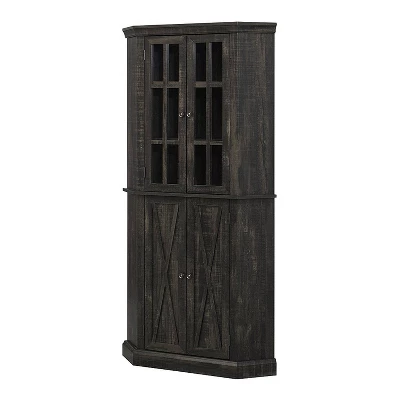 Enclosed Corner Cabinet - Home Source 5 Enclosed Corner Cabinet - Home Source - Image 3