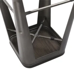 Yaheetech 24 Inches Height Backless Stackable Metal Counter Bar Stool, Set Of 4 -Restaurant Furniture Store GUEST c48b1c96 14bd 4739 8f47 e73a6bc62082