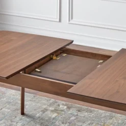 7pc Wave Rectangular Dining Set Walnut/Blue - Buylateral -Restaurant Furniture Store GUEST c4cf618c 6324 46c4 b225 6ccaff534b43