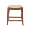 24" Metro Saddle Counter Height Barstool - OSP Home Furnishings -Restaurant Furniture Store GUEST c53e9a48 2d3e 4dbd 9281 e4d118bddb20