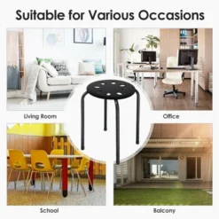 Costway Set Of 6 Portable Plastic Stack Stools Backless Classroom Seating 18 Costway Set Of 6 Portable Plastic Stack Stools Backless Classroom Seating -Restaurant Furniture Store GUEST c7553b63 cd81 44c2 b323 88155051972d