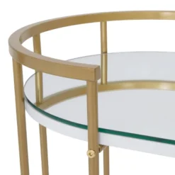 Pavillion 2 Tier Oval Bar Serving Cart Shelves With Glass Mirror Gold - Studio Designs 18 Pavillion 2 Tier Oval Bar Serving Cart Shelves With Glass Mirror Gold - Studio Designs -Restaurant Furniture Store GUEST c9a4e308 e1cb 48fe 9c14 3ab4f7016cda