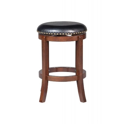Cordova Swivel 24" Counter Height Barstool Hardwood/Cappuccino - Boraam 3 Cordova Swivel 24" Counter Height Barstool Hardwood/Cappuccino - Boraam