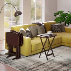 5pc Lucca TV Set Walnut Finish - Winsome -Restaurant Furniture Store GUEST cda44177 c01d 43a0 8023 ef16d08be6ea