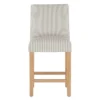 Kendra Slipcover Counter Height Barstool Oxford Stripe Taupe - Skyline Furniture -Restaurant Furniture Store GUEST cf7167e6 6cd2 4cf2 b771 af150a6c9434