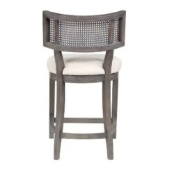 Roben Woven Cane Back Counter Height Barstools - HOMES: Inside + Out -Restaurant Furniture Store GUEST d0106546 5b37 4b55 9126 130bb4c4b324