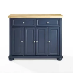 Madison Kitchen Island Navy - Crosley