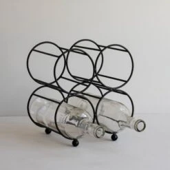 Black Metal Wine Bottle Holder - Foreside Home & Garden 15 Black Metal Wine Bottle Holder - Foreside Home & Garden -Restaurant Furniture Store GUEST d1c9bdde ebff 49e7 8879 fa295ea67a14