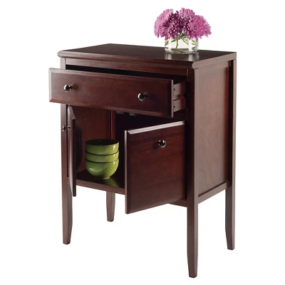 Orleans Modular Buffet With Drawer And Cabinet Wood/Dark Cappuccino - Winsome 6 Orleans Modular Buffet With Drawer And Cabinet Wood/Dark Cappuccino - Winsome - Image 4