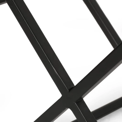 Mcclellan Modern Industrial 7 Bottle Tabletop Wine Rack Black - Christopher Knight Home 7 Mcclellan Modern Industrial 7 Bottle Tabletop Wine Rack Black - Christopher Knight Home - Image 5