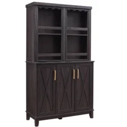 Home Source Home Bar Cabinet Rotating Wine Rack -Restaurant Furniture Store GUEST d3ffdd5e 0f73 458f aea0 4ac005a71429