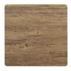 3pc Fairlands X Cross Back Dining Table Set Gray/Dark Bronze - HOMES: Inside + Out -Restaurant Furniture Store GUEST d53699d9 c8b8 448b 81f5 f905f22945b6