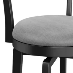 31" Sloan Swivel Barstool Black/Gray - Hillsdale Furniture -Restaurant Furniture Store GUEST d751f1cb 18e3 47f4 a058 326862e14913