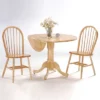 42" Dual Table With 2 Windsor Chairs Dining Sets Natural - International Concepts -Restaurant Furniture Store GUEST d9011e9b 06c1 458d a8a6 ef5ae6d27d1b